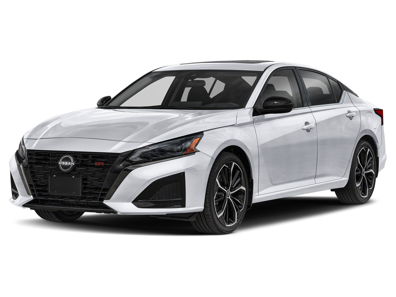 2026 Nissan Altima SR Midnight Edition in 2T Gun Blk Roof — front three-quarter view