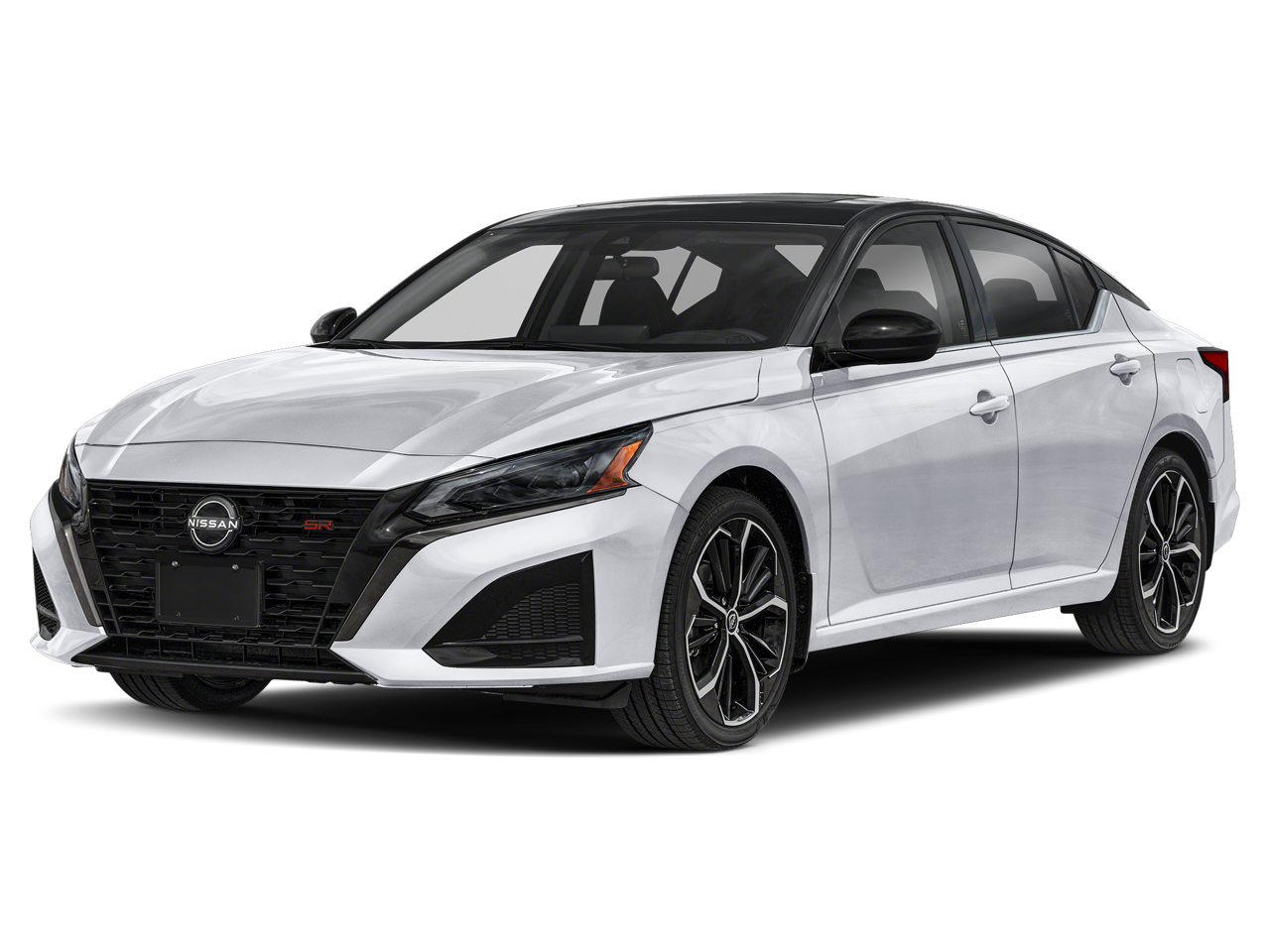 2026 Nissan Altima SR in 2T Gun Blk Roof — front three-quarter view