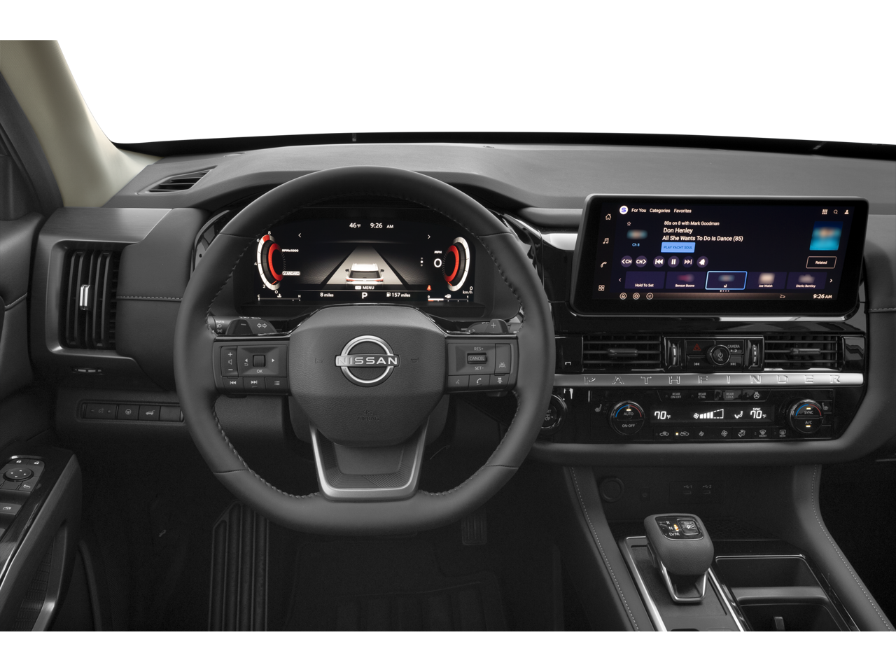 2026 Nissan Pathfinder — interior view