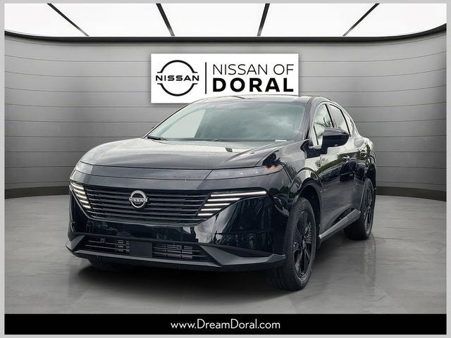 2026 Nissan Murano SV in Super Black — front three-quarter view