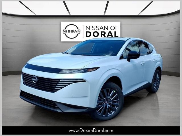 2026 Nissan Murano SL in Everest White Pearl Tricoat — front three-quarter view