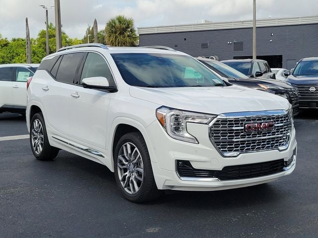 2023 GMC Terrain — rear three-quarter view