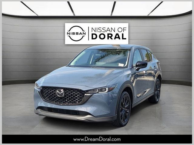2025 Mazda Mazda CX-5 2.5 S Carbon Edition in Polymetal Gray Metallic — front three-quarter view