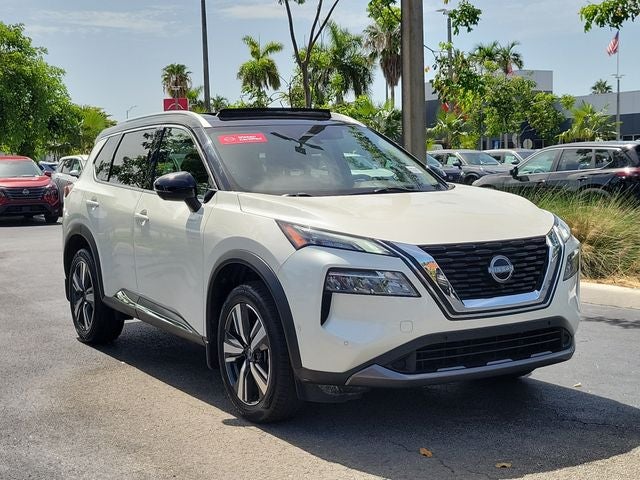 2023 Nissan Rogue — rear three-quarter view